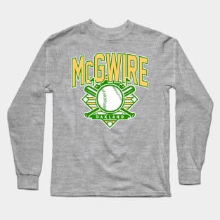 Vintage Oakland Baseball McGwire Long Sleeve T-Shirt